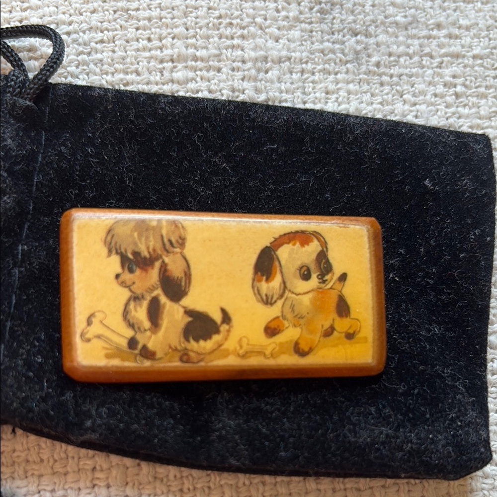 Vintage Dog Brooch